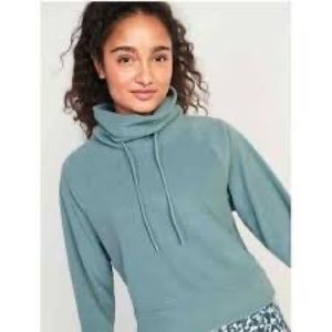 Old Navy Cropped Cowl Sweatshirt
